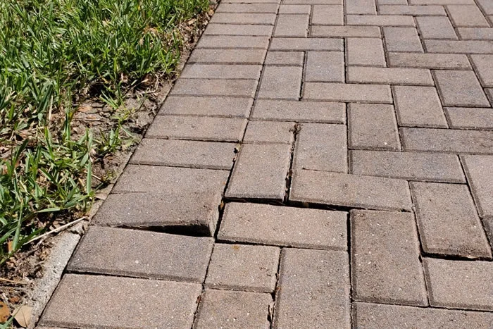 Professional paver repair services in Broward County by Valente Repair & Build.